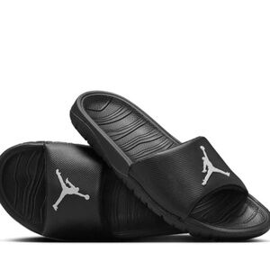 (GS) Air Jordan Slide 'Black'